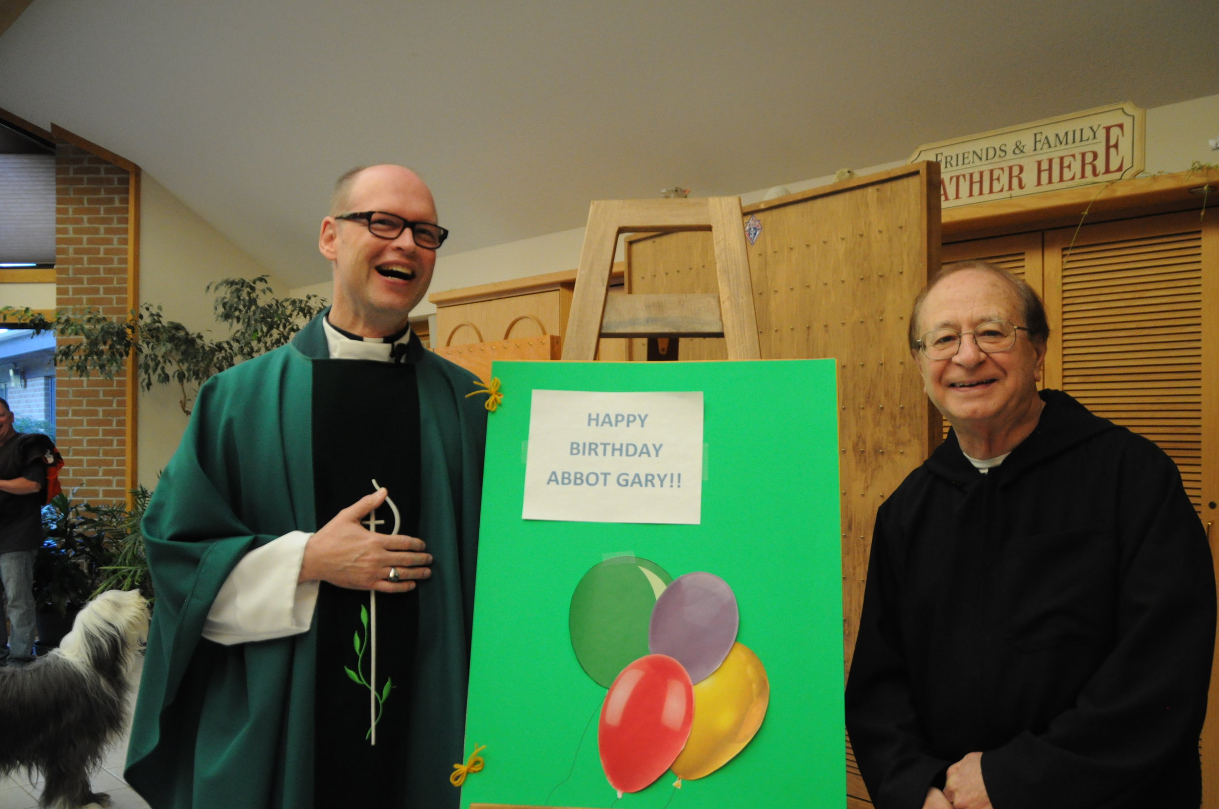  Abbot Gary Hoover &amp; Father Krizner 