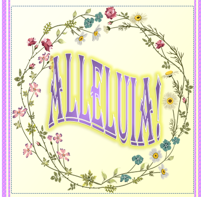 And so we "Bury the Alleluia"