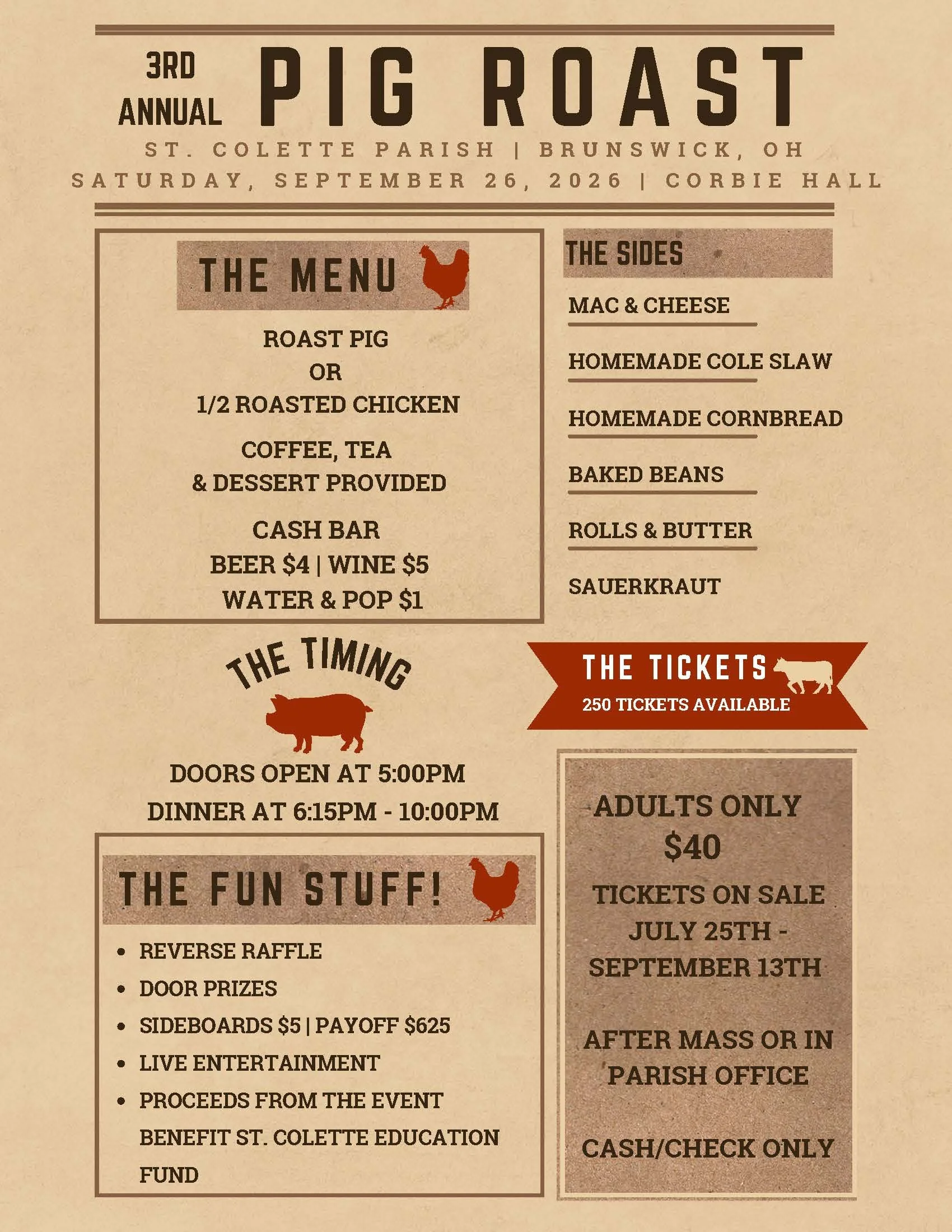 3rd Annual Pig Roast
