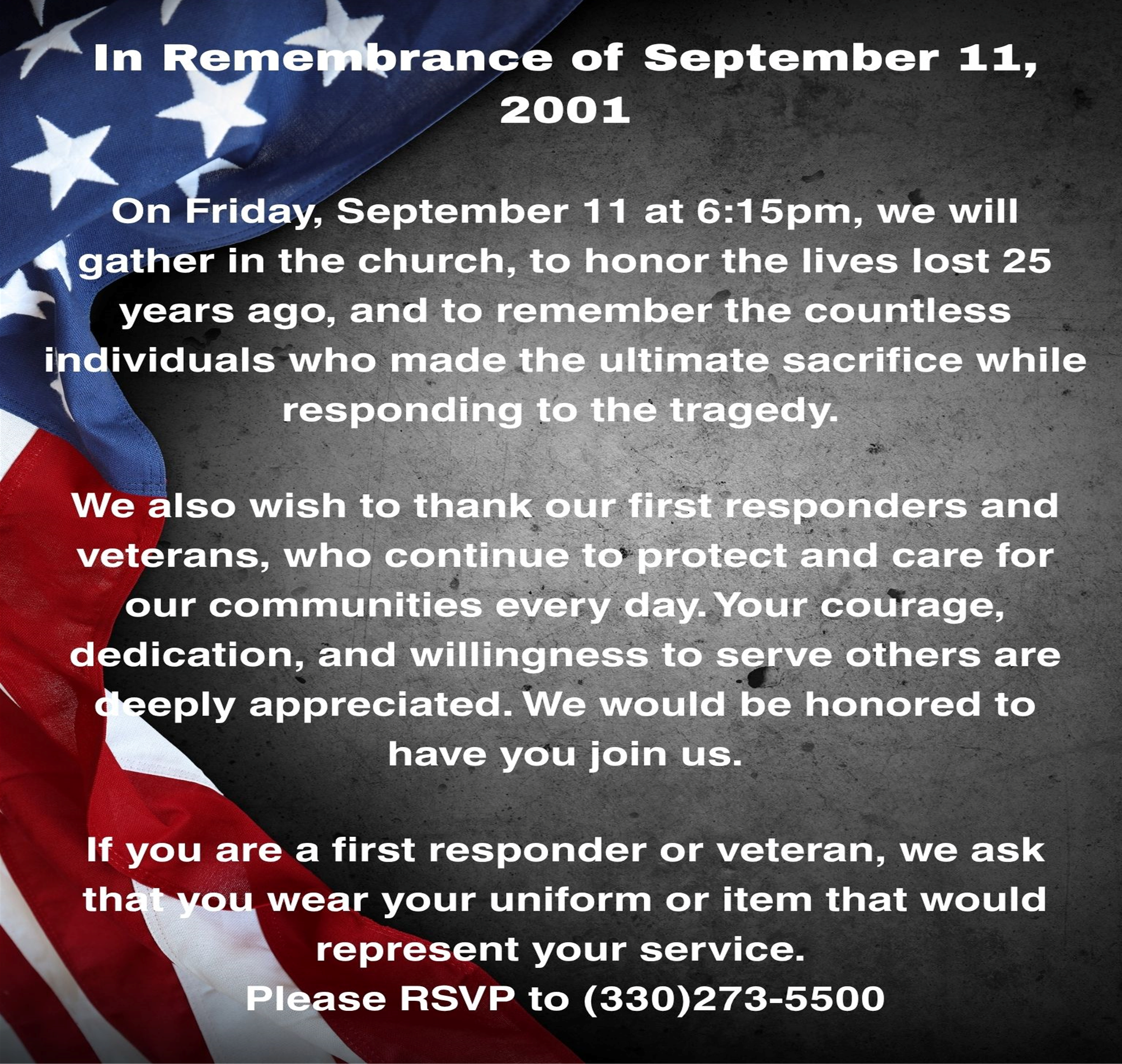 Remembrance of 9/11