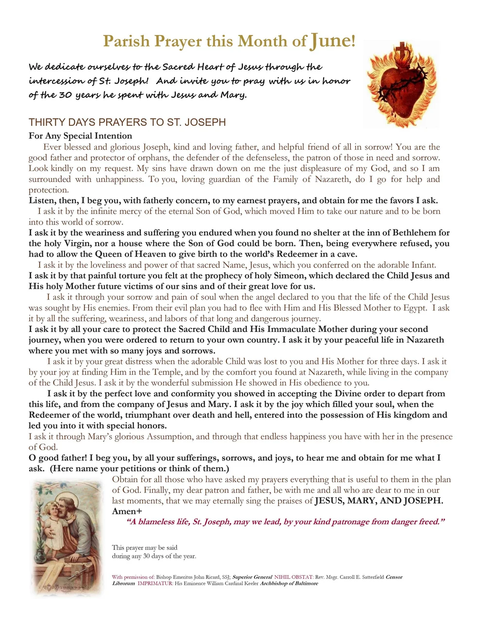 Parish Life — St. Colette Catholic Church