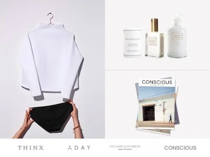 WHAT: Mindful Body Pop-up Shop WHEN: Oct 22 6:30-9PM, Oct 23-28 10AM-9PM WHERE: 90 Stanton St., LES, NYC PRESENTED BY: THINX This is the first ever THINX pop-up! Join their team for the opening on Thursday, October 22, at 6:30pm to shop THINX, check out their *new* Sport style for the first time EVER, sip some healthy happy hour juice provided by Lulitonix , nom on healthy bites by The Butcher's Daughter, and vibe to the fempowered beats provided by Vinyl Me, Please . In honour of the THINX Sport, the popup's theme is Mindful Body , and they're featuring a couple of other athletic/wellness brands in their shop that they have a bunch of feelz for–– ADAY , Mullein + Sparrow , and Conscious Magazine . They'll be at 90 Stanton Street from 10:00AM - 9:00PM from Friday (10/23) through Wednesday (10/28) for your shopping needs! They also have a boatload of programming throughout the week: THURSDAY / 6:30PM - OPENING PAR-TAY feat. Lulitonix & Butcher's Daughter FRIDAY / 6:30PM - MEET, GREET, & GET INSPIRED feat. THINX Co-Founder & CEO Miki Agrawal SATURDAY / 12:00PM - NYC MARATHON WARM-UP RUN departing from 90 Stanton SUNDAY / 3:30PM - TAKE 10: A MINI SELF-MASSAGE WORKSHOP feat. the women behind Mullein + Sparrow WEDNESDAY / 6:30PM - CLOSING + MEET, GREET, & GET INSPIRED PT. II feat. THINX Co-Founder & CEO Miki Agrawal, and another fab Lulitonix juicebar *Stay tuned for dates feat. a period nutrition workshop by Abbi Miller and more. 