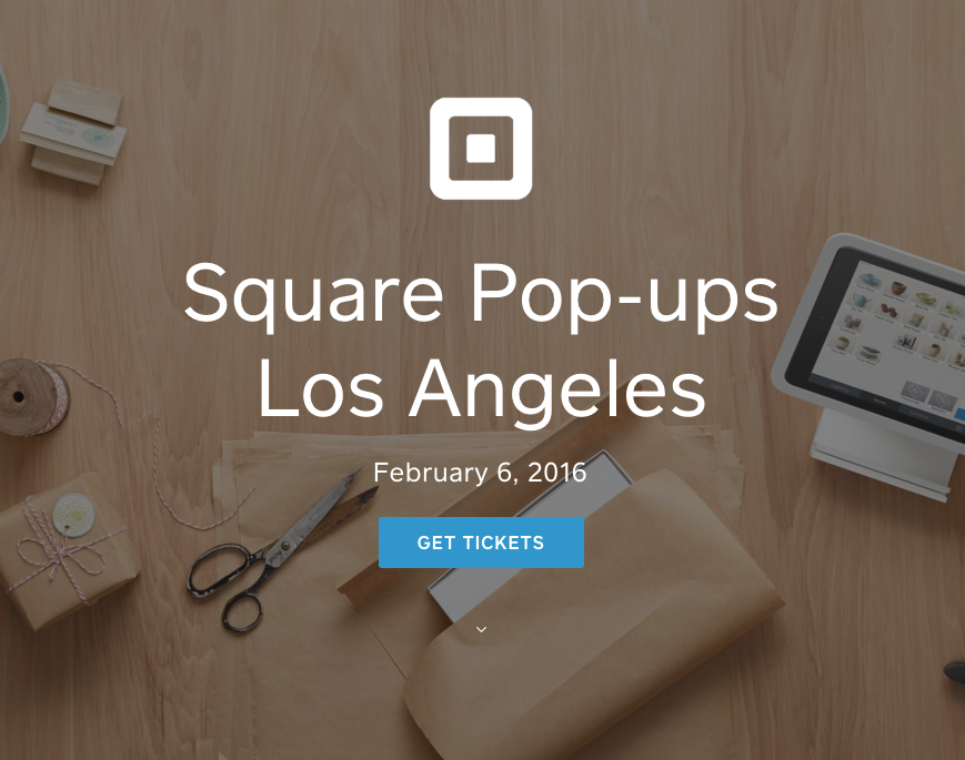 Square Pop-ups LA