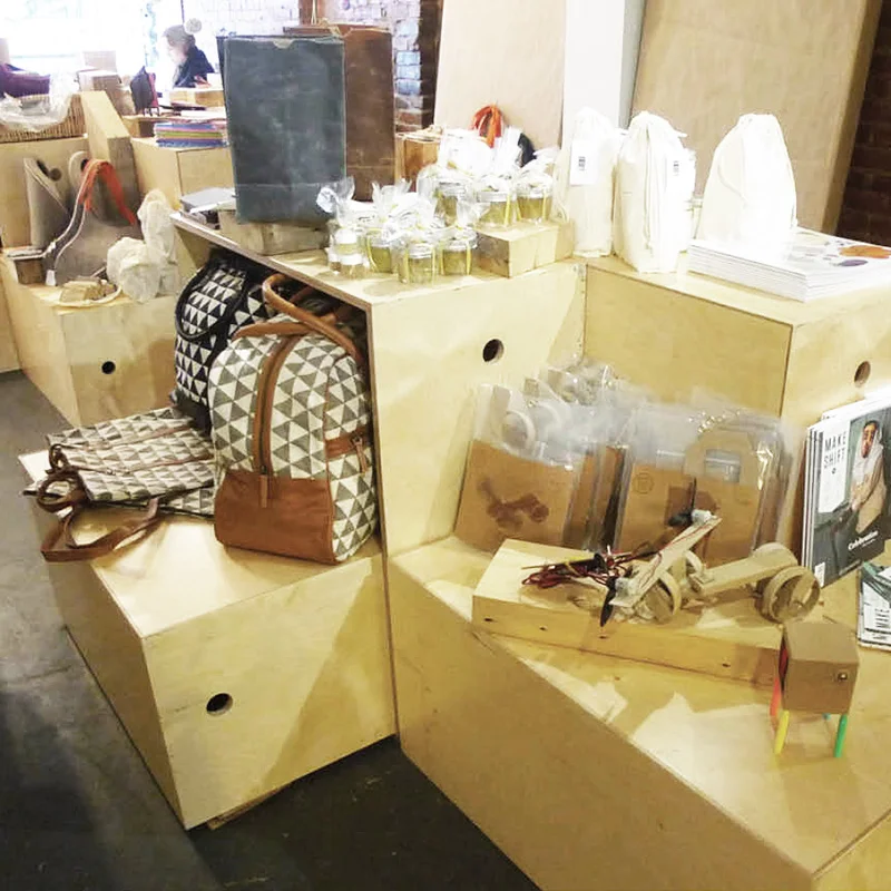 Products and Display (On the middle Island)