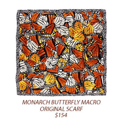 Purchase: Monarch Butterfly Macro Original Scarf