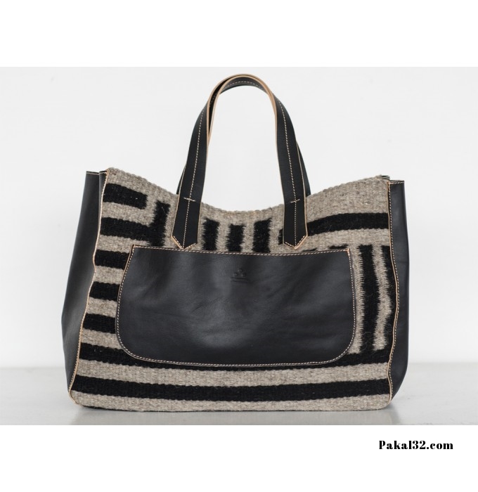  Albán Striped Handbag ($220)