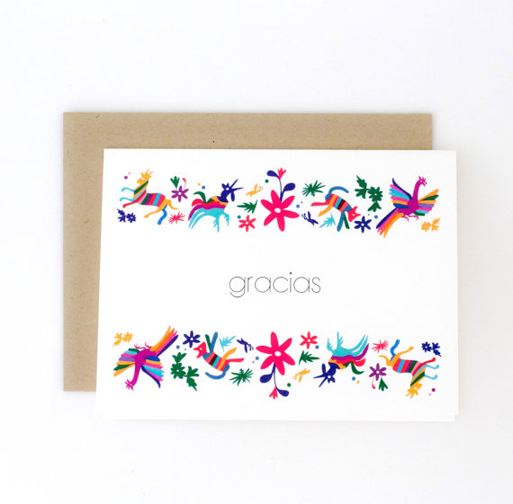 JPstationery Otomí Thank You Card // $1.75