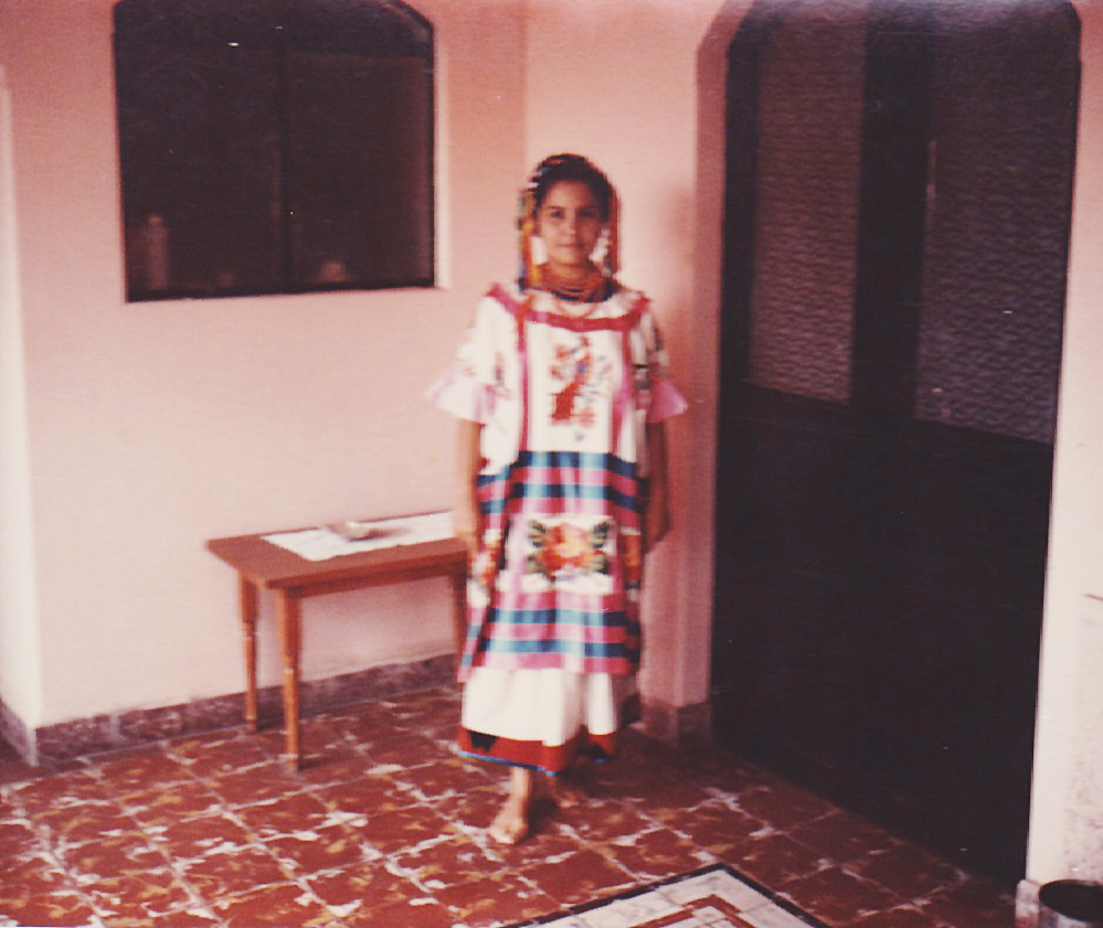 Angelique's grandmother, Beatrice, in Tampico, Mexico. (Photo Courtesy: Angelique Sloan) 