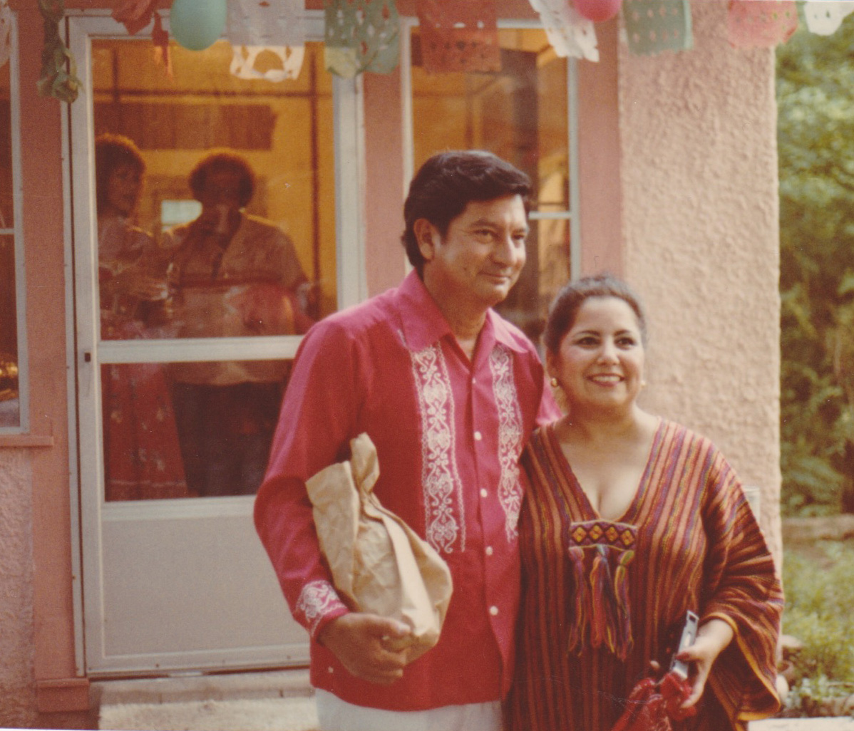 Angelique's grandparents Guadalupe (l) and Beatrice (r) . (Photo Courtesy: Angelique Sloan) 