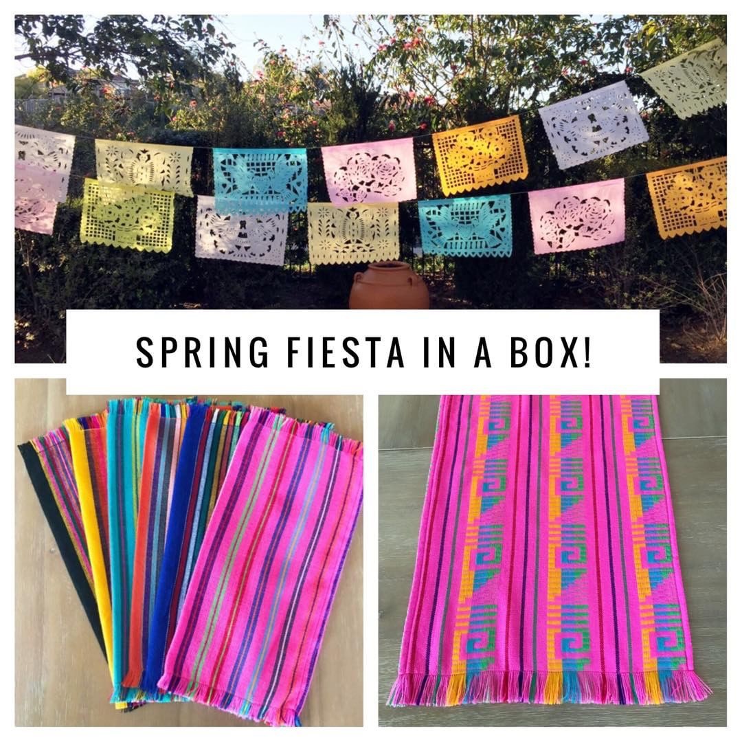 MesaChic's 'fiesta in a box' giveaway (Credit: MesaChicParties.com)