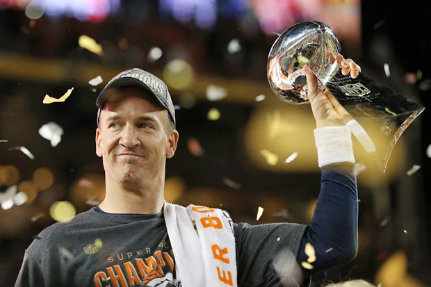 Payton Manning leads the Denver Broncos to victory in Super Bowl 50