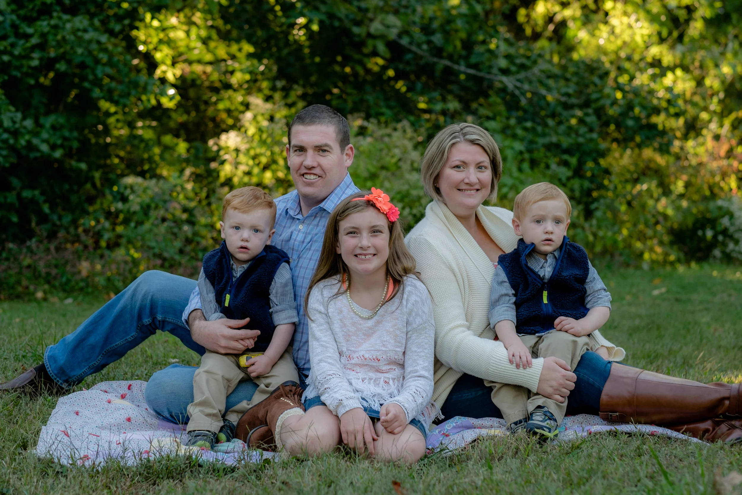 Fall Photos @ Glenns Valley | The Vance Family | Indianapolis Family Photographer