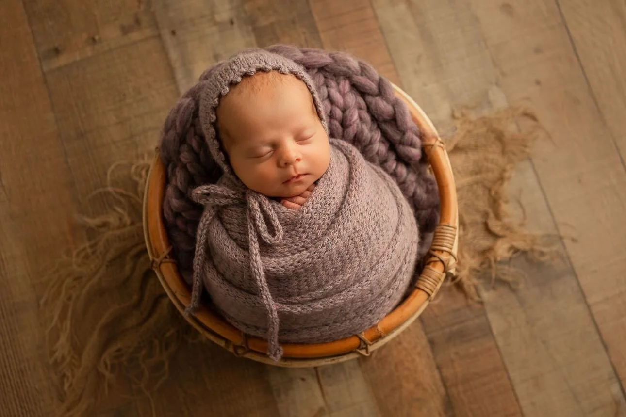 Perfect little peanut in purple 💜 #kellymartinphotography #indianapolisnewbornphotographer #zionsvillenewbornphotographer #zionsvillephotographystudio