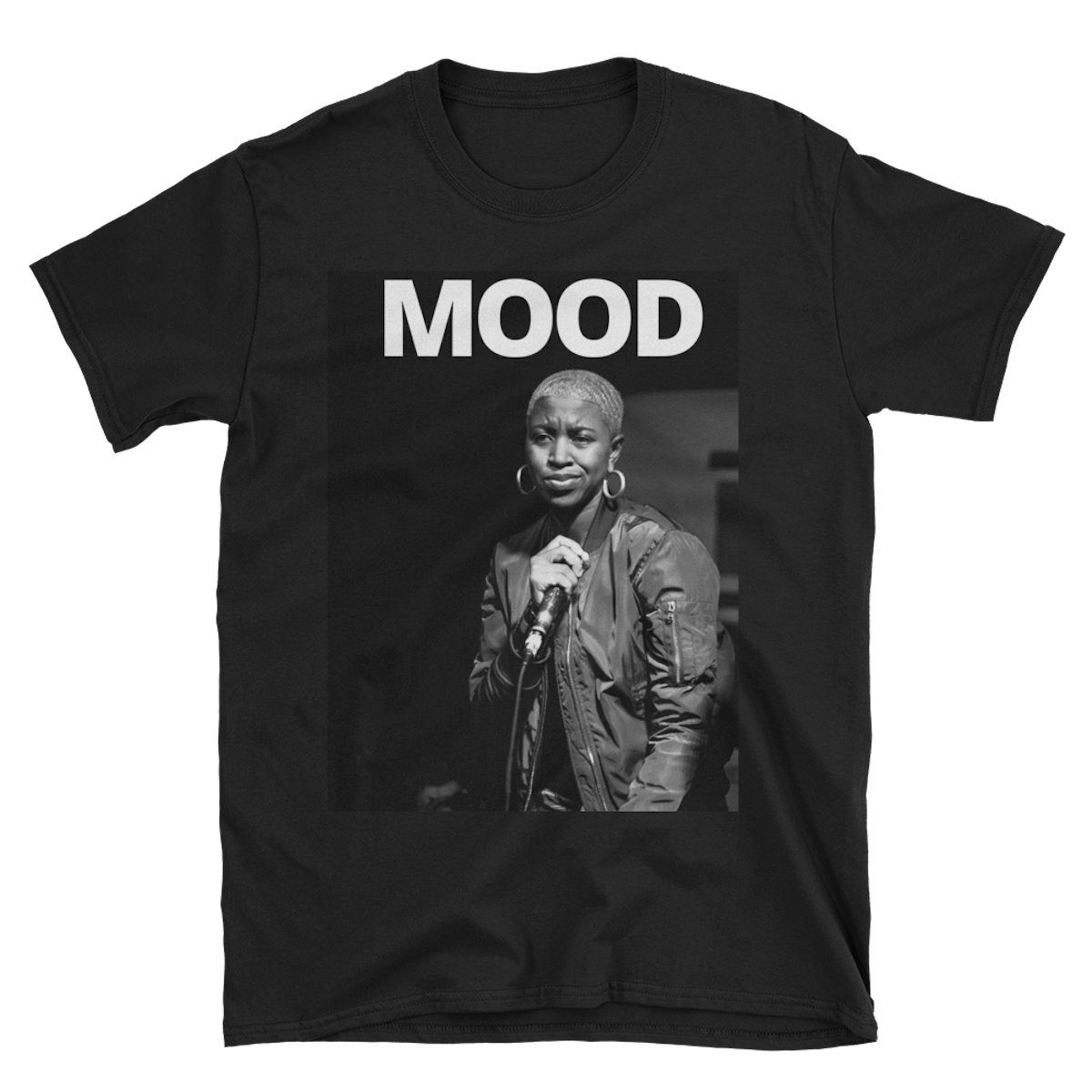 Jones Stage MOOD T Shirt - $25  Available in Black