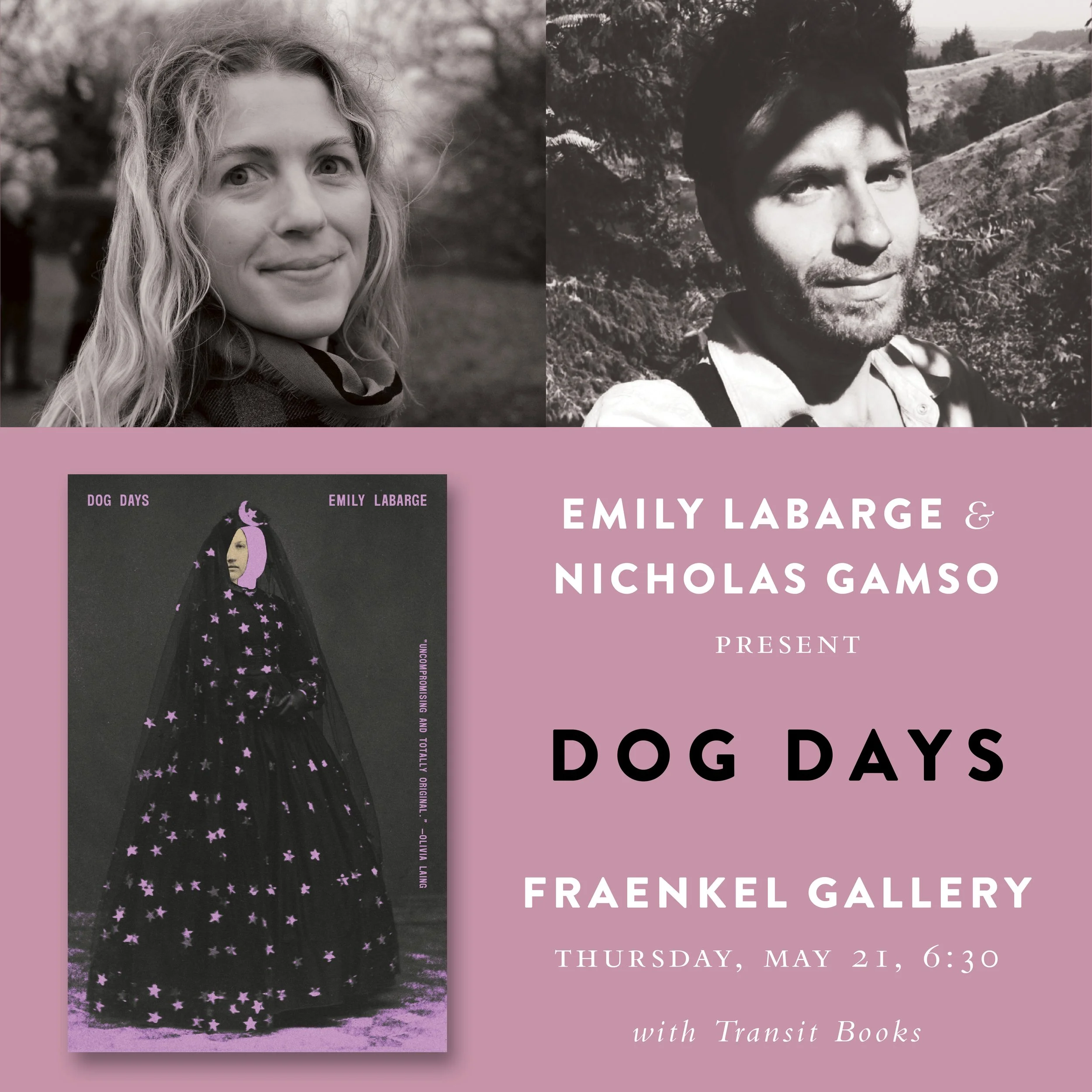 SF: Emily LaBarge &amp; Nicholas Gamso launch "Dog Days" at Fraenkel Gallery