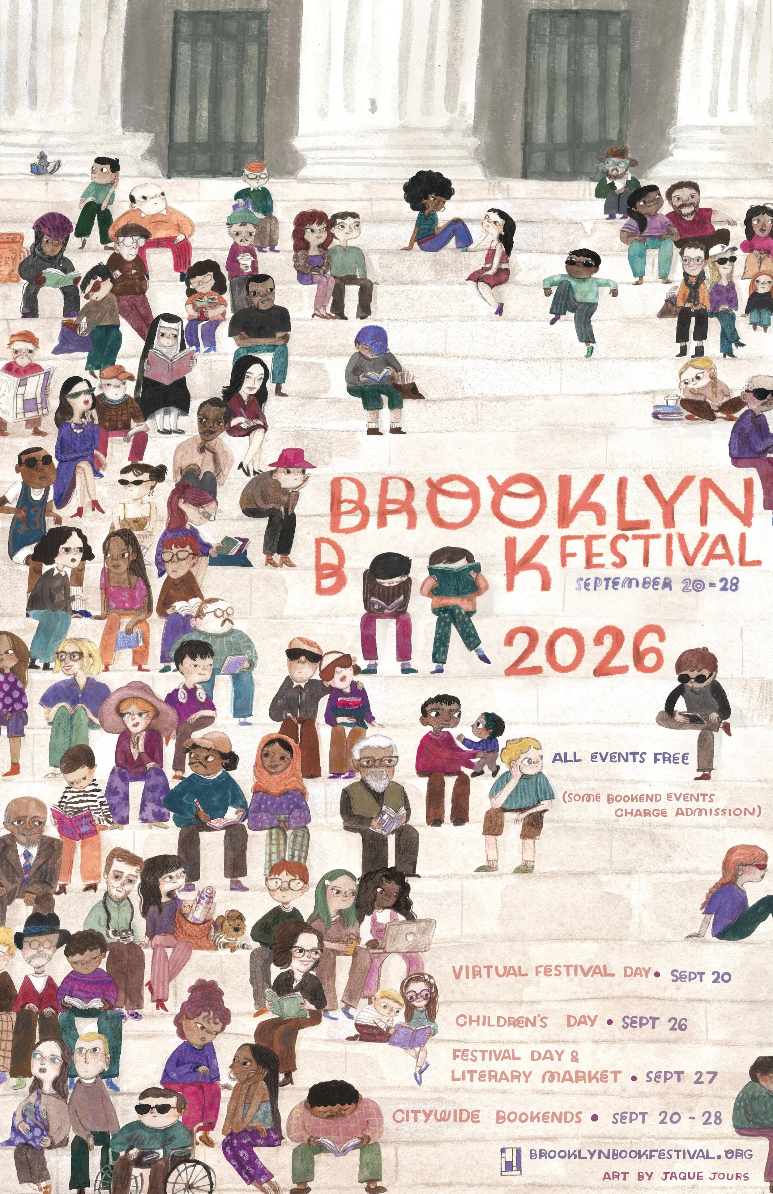 "The Muéganos" at the Brooklyn Book Festival: Workshop + signing with Jaque Jours