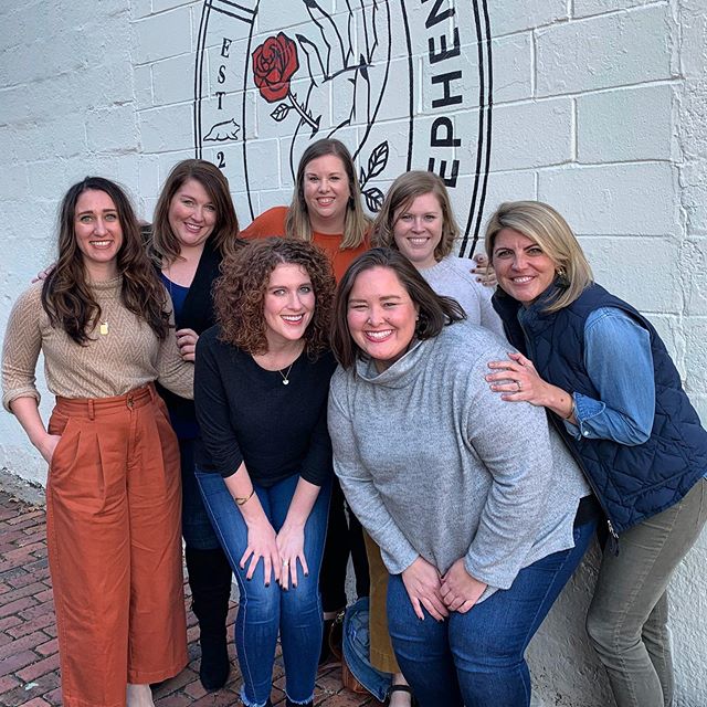 It may have been our 8th Chotchke Thanksgiving, but it still took us one too many tries and a few arguments to get the best group shot. So grateful for these turkeys!