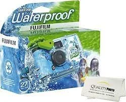 Fuji Quicksnap Water Proof ISO 800 135-27 Disposable Camera