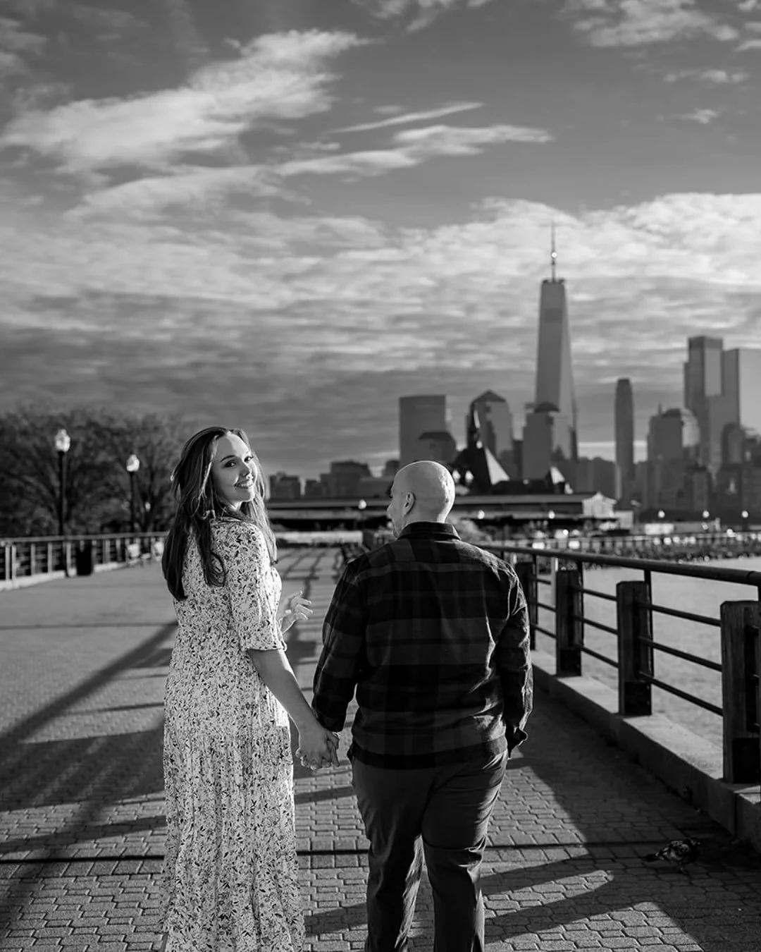 A quiet fall morning, just after sunrise in NJ with Michelle, Vinny, and Piper. Loved capturing their engagement session &mdash; can&rsquo;t wait for the wedding!
*
*
*
*
#engagementsession #njengagement  #hudsonvalleyphotographer #catskillsphotograp