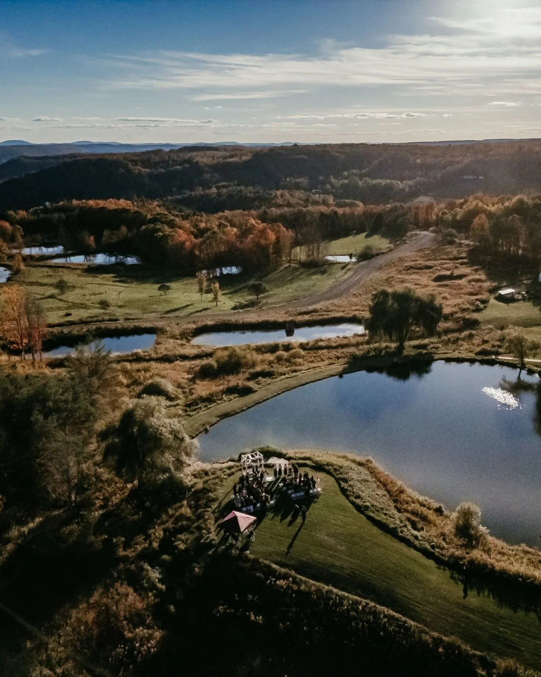 This is dedicated to Seven Ponds Farm &mdash; I&rsquo;ve had the joy of capturing weddings here in spring, summer, and fall&hellip; and each season brings its own kind of magic. It&rsquo;s one of my favorite ceremony locations in the Catskills&hellip