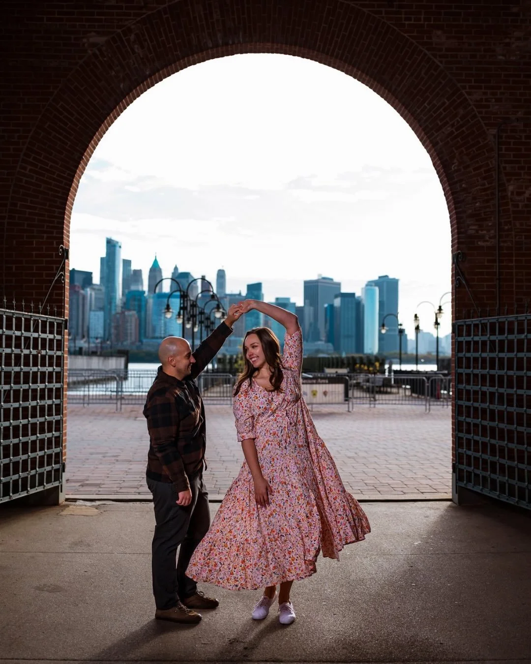 Sunrise, soft light, and the kind of session that just clicks at Liberty Park ✨