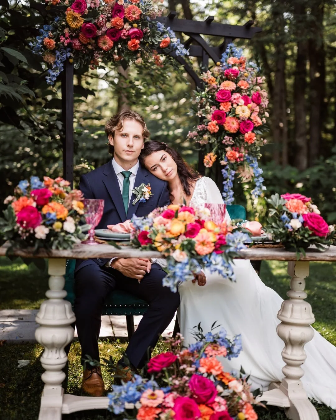 I love getting to styled shoots every once in a while. It&rsquo;s a chance to meet new people, work with incredible vendors, and photograph different couples 🤍
This one from last year was such a fun, beautiful day and one I still think about.

Photo