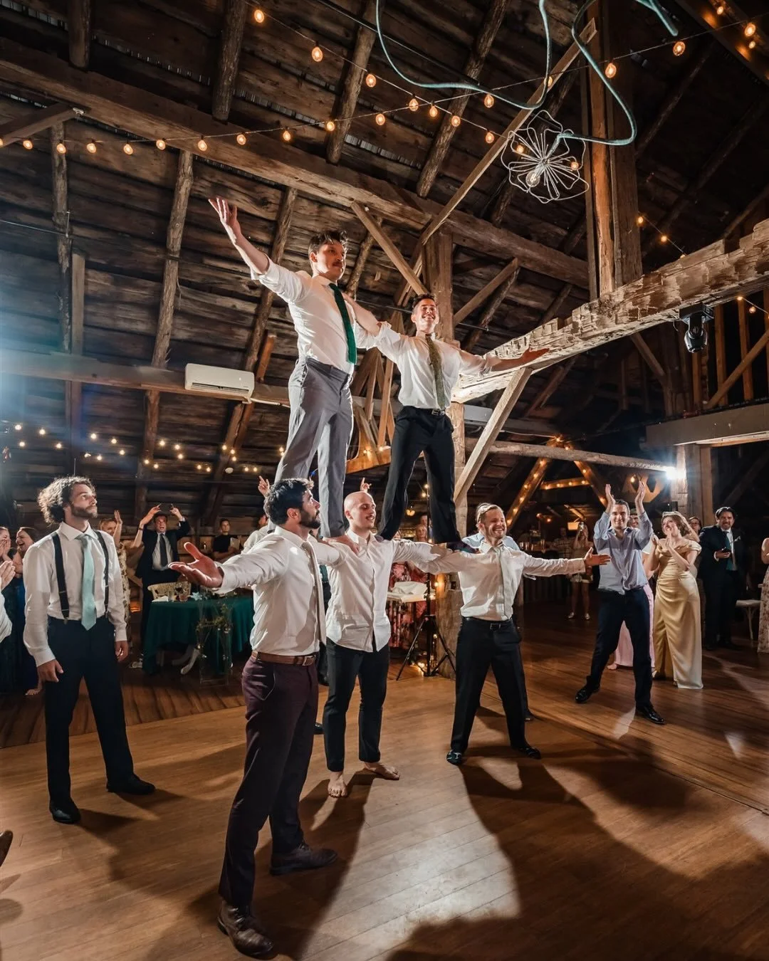 They did mention before the wedding that there would be some traditional Ukranian dancing&hellip; but I could have never imagined how incredible it would be. The photos capture pieces of it, but the energy, the music, the feeling in that room&hellip;