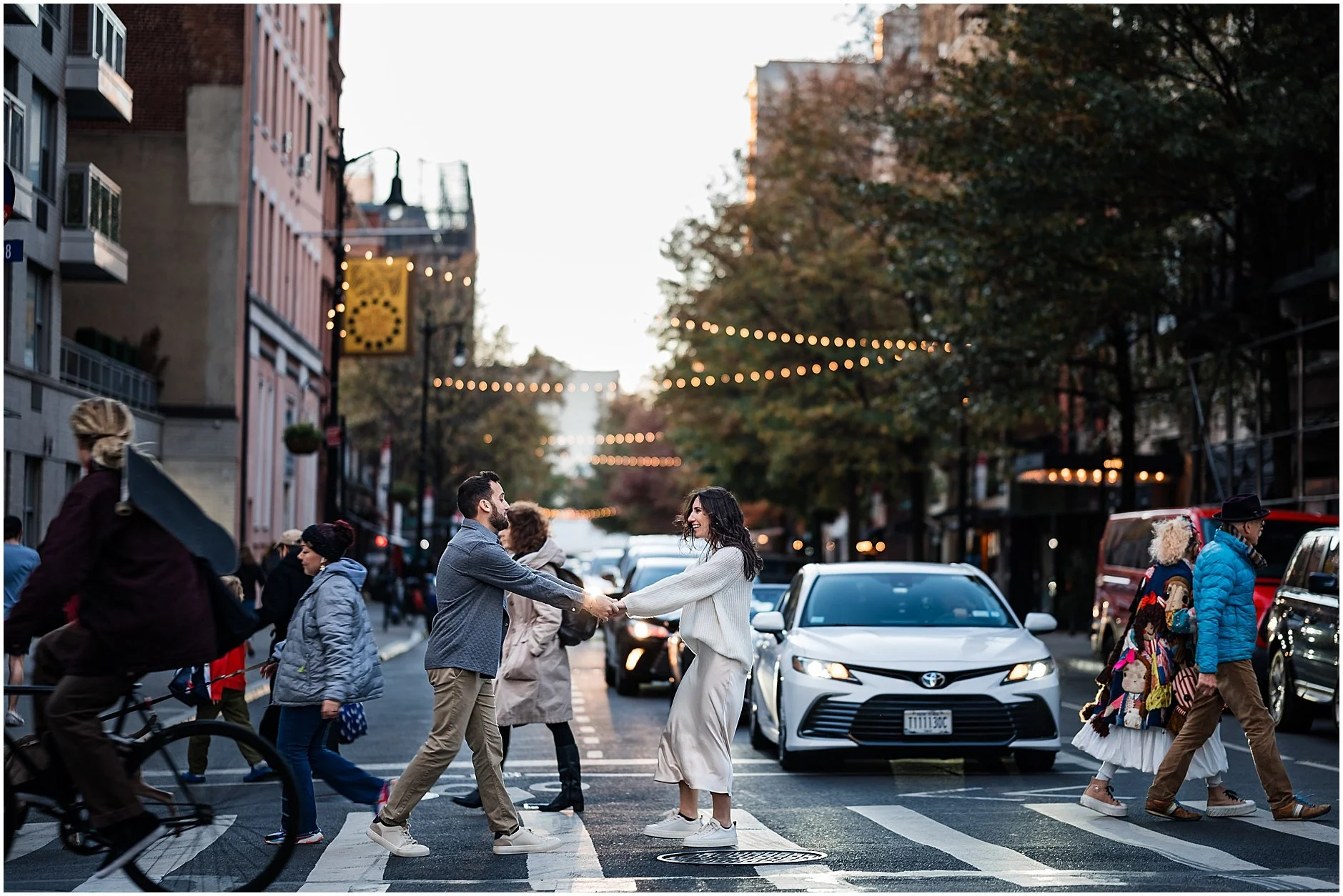 Rachel &amp; Travis’ Soho Engagement Session in New York City