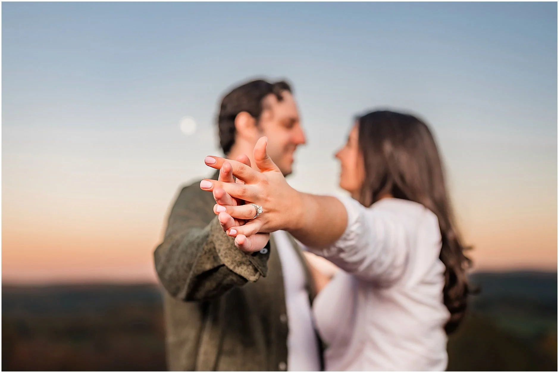 Classic and charming engagement session in Cooperstown NY