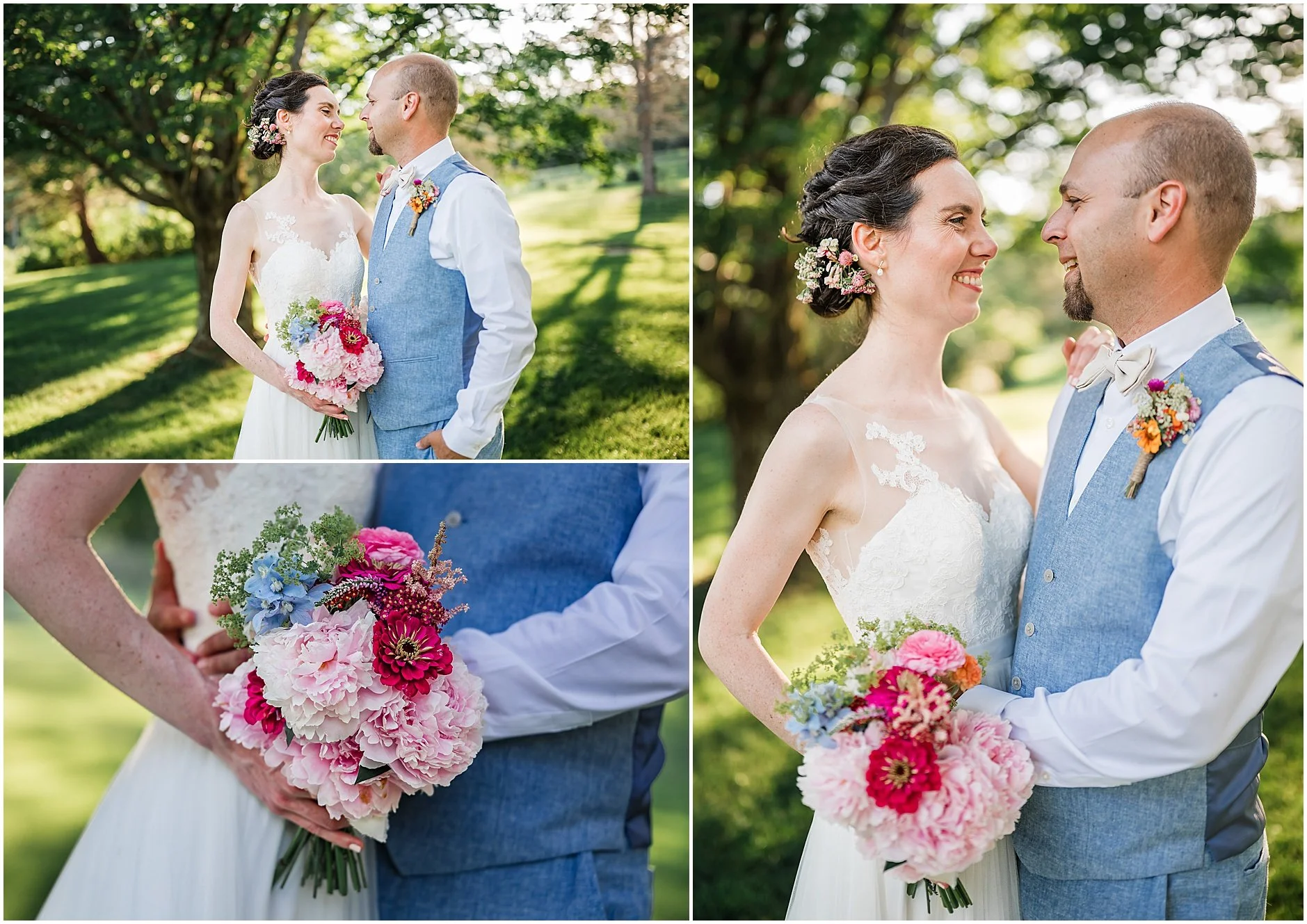 Timeless bride and groom portraits at The Inn at West Settlement