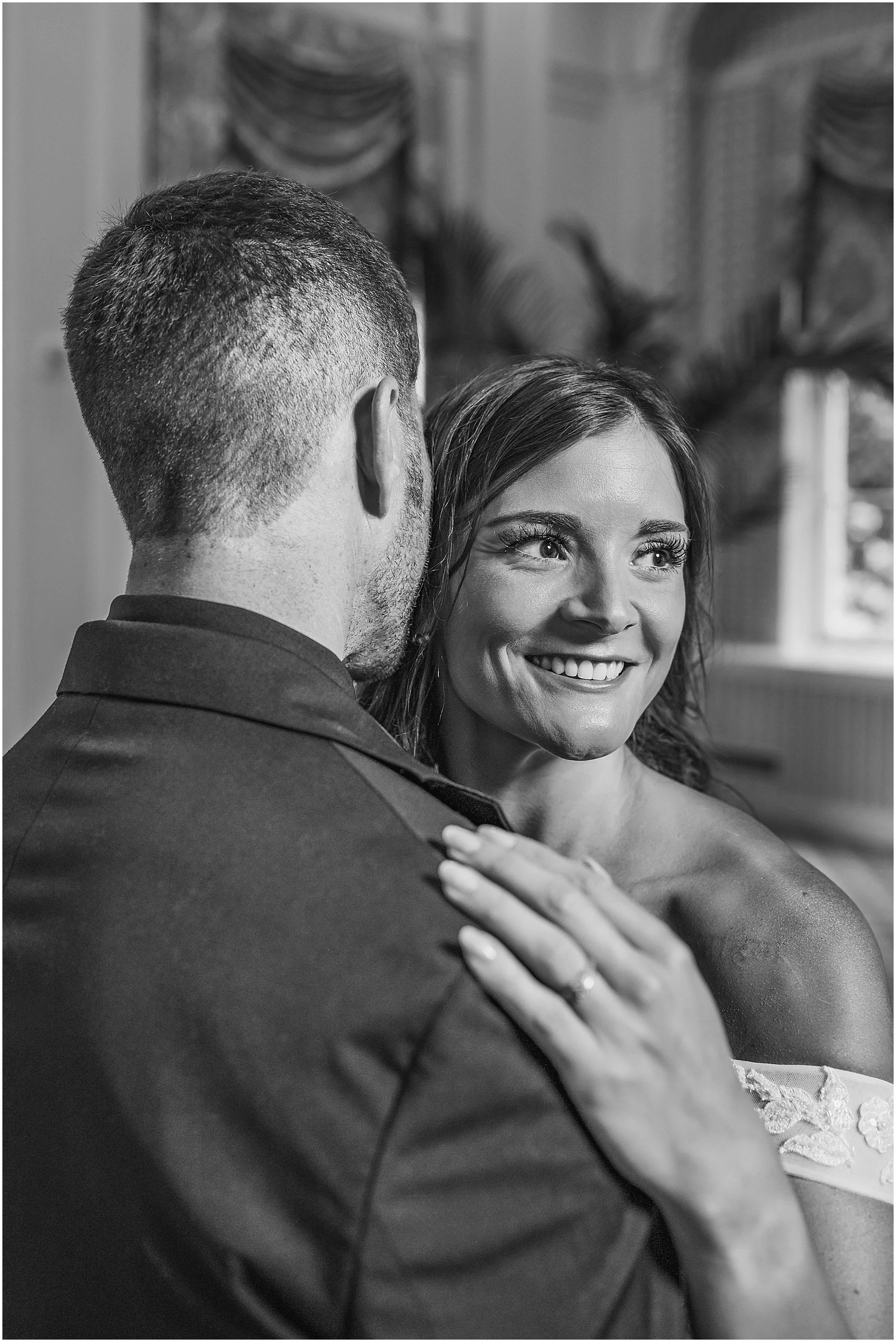 Couple celebrating their love during an intimate elopement in Cooperstown, New York.