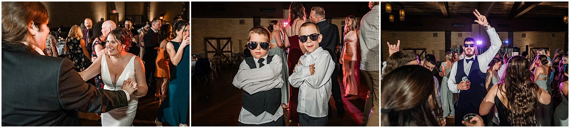 Dancing candids at a fun wedding in the Catskills.