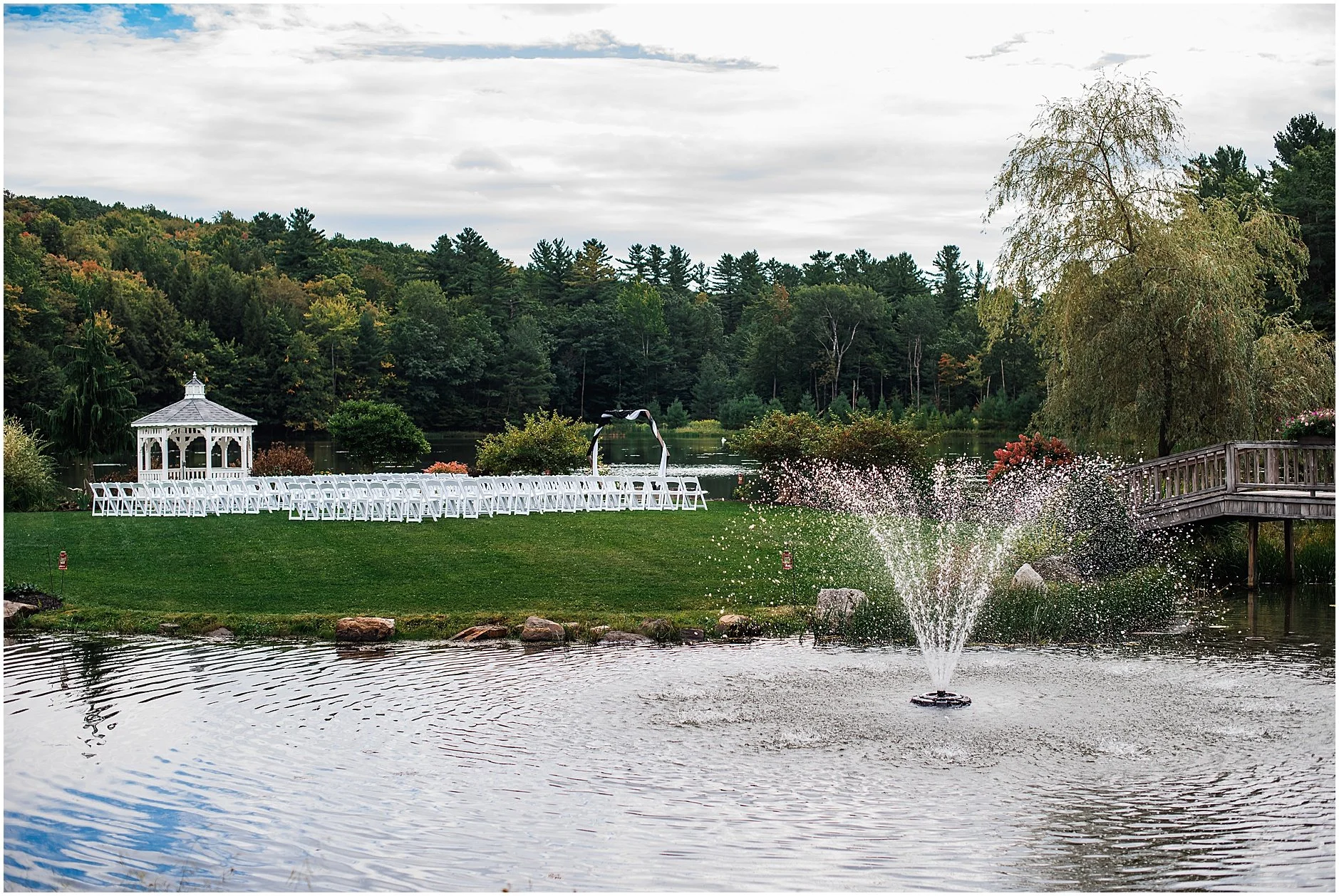 The Rosemary at Spano Lake, a private lakeside wedding venue in Upstate New York
