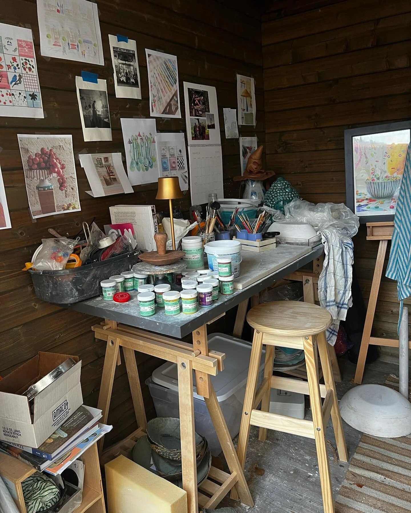 My little &ldquo;she shed.&rdquo;

It&rsquo;s hard to put into words how much JOY this little garden shed brings me! She may be lacking in electricity 💡 and heat but she is bursting with creativity ✨, and I truly can&rsquo;t imagine life without thi