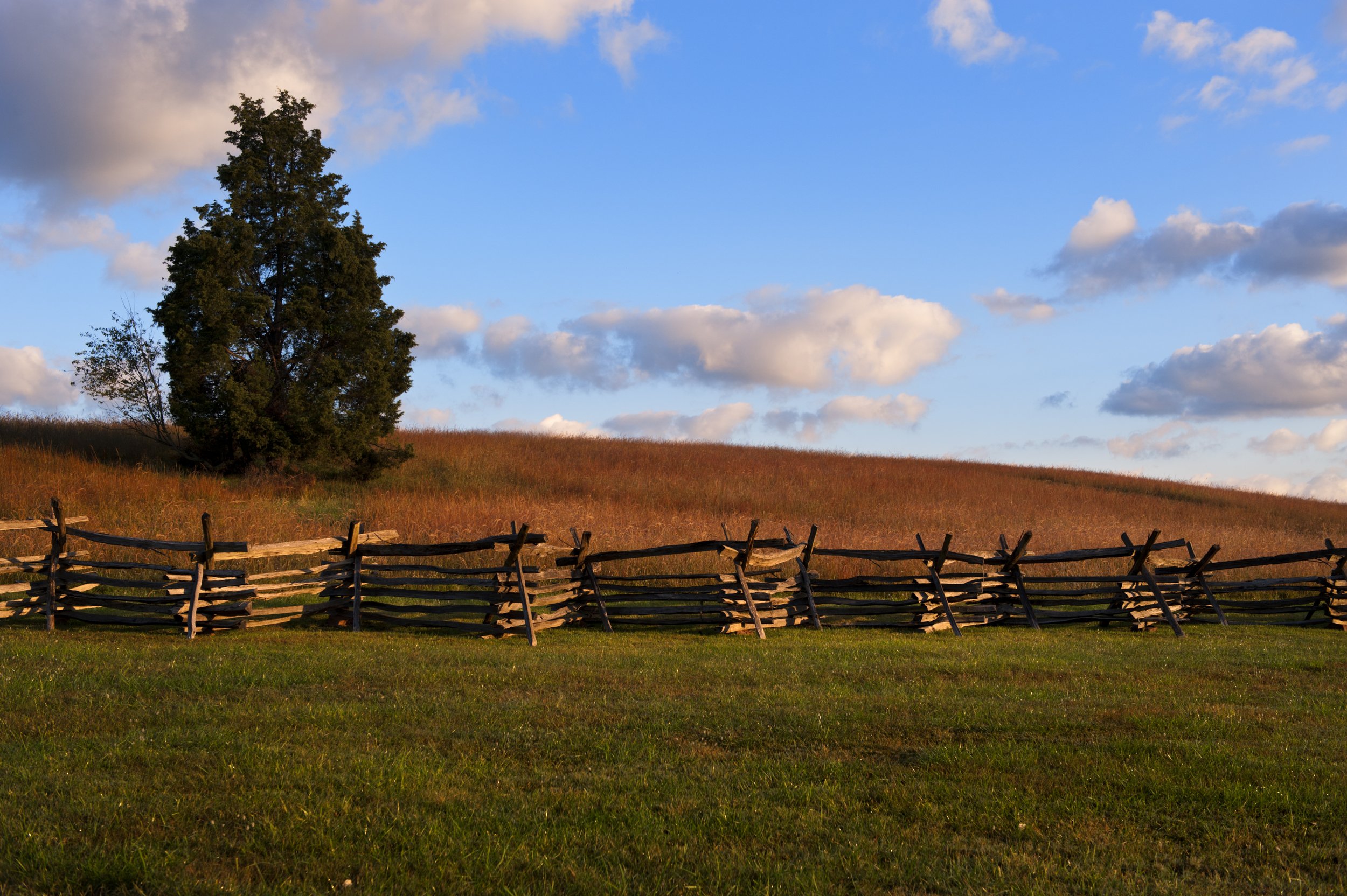 American Civil War Battle fought here in1862, Manassas Battlefield