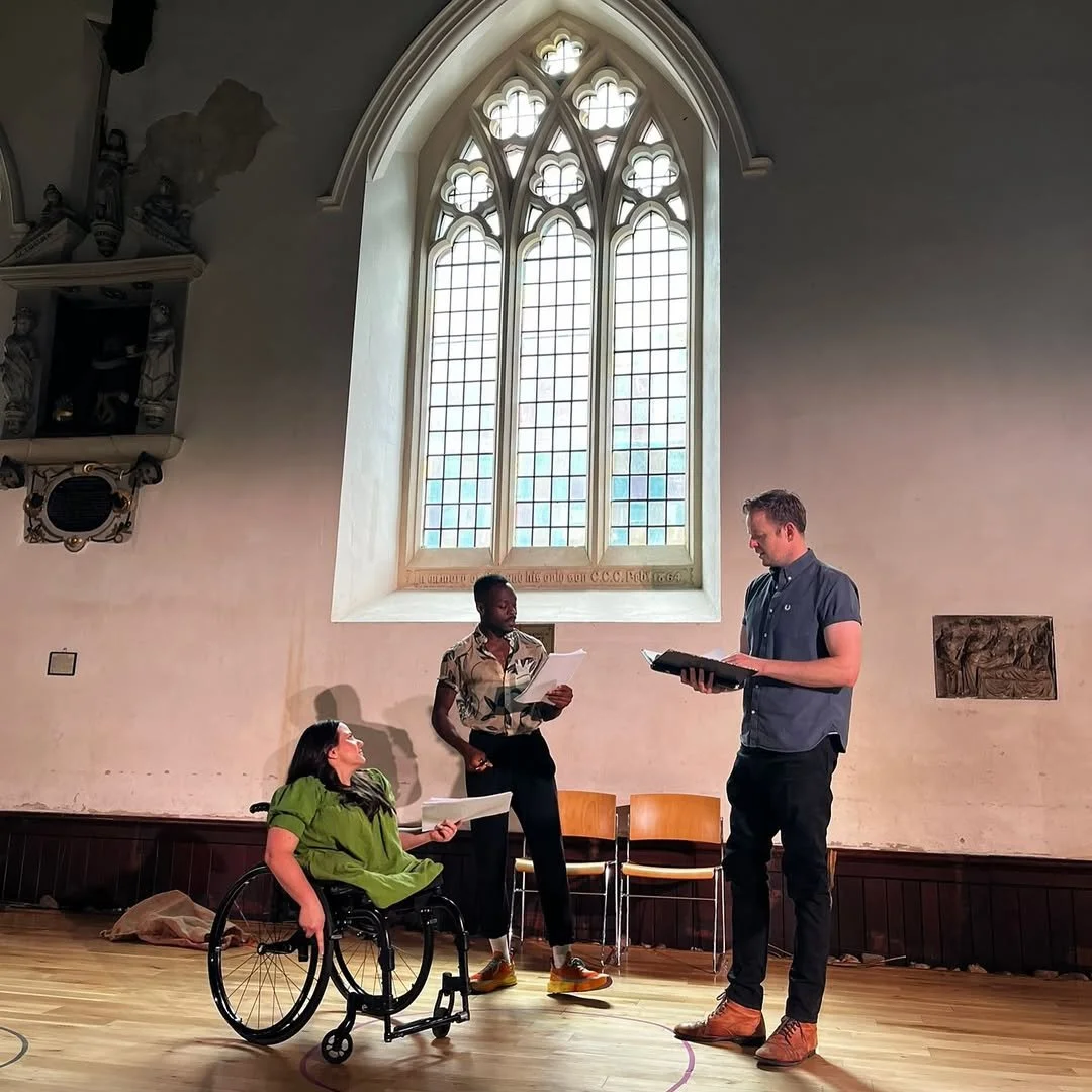 An intense and absorbing week working on the draft of William the Conqueror with a lovely team at . @rabble_theatre . By the end of day 2 I had cut half the characters and a third of the dialogue 😁.

So grateful to these brilliant actors for trying 