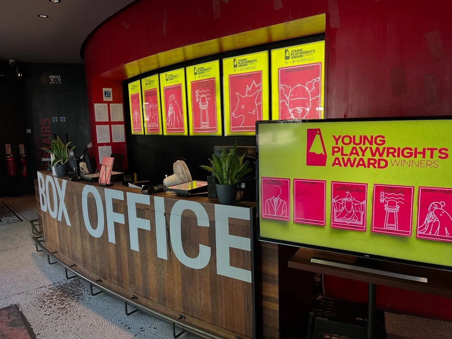 The first performances of the Young Playwrights Festival today 🤩 THESE PLAYS ARE 🔥🔥🔥🔥