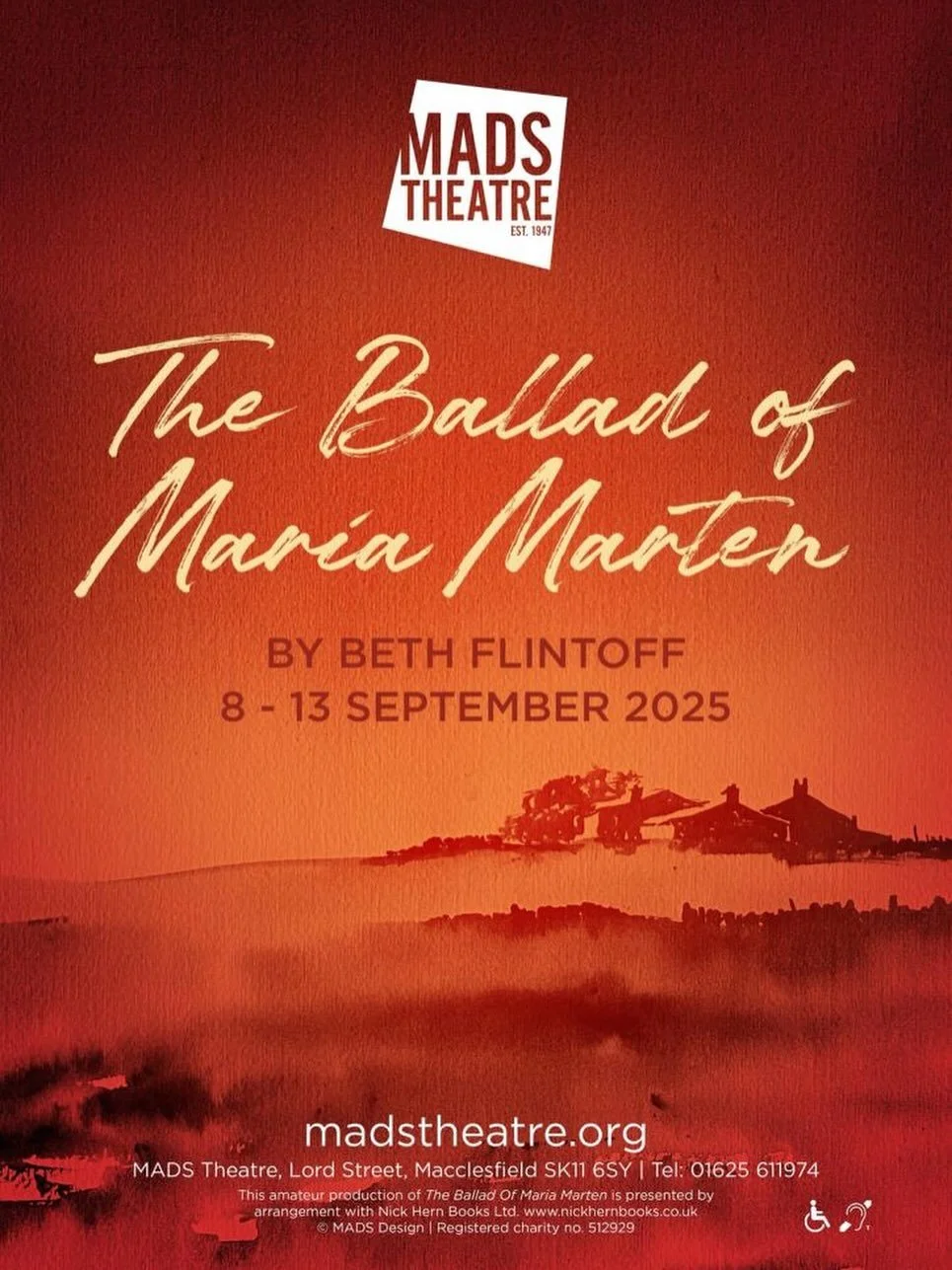 Break a leg @madstheatre 🔥🔥🔥