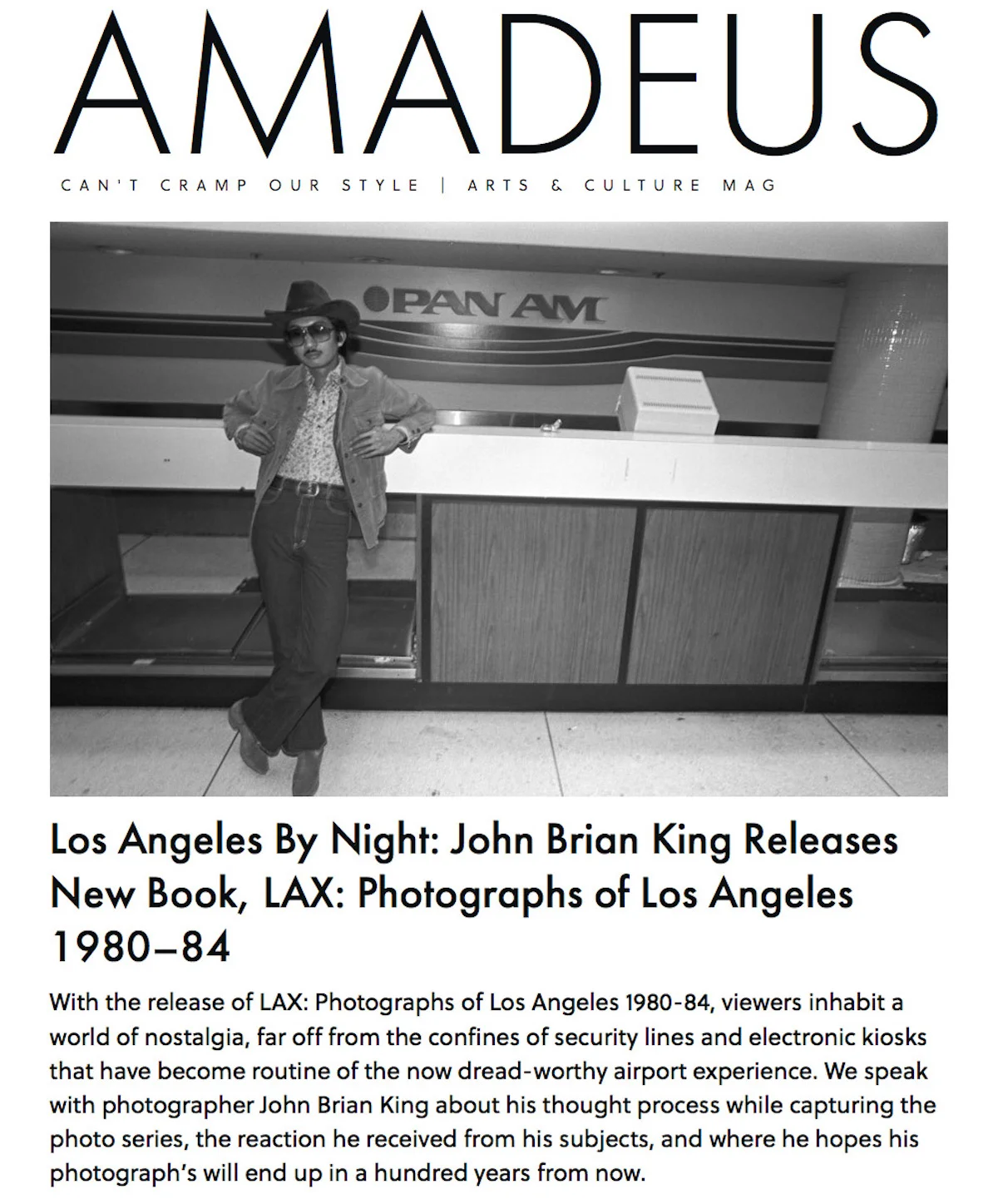 L.A. By Night – Interview with John Brian King