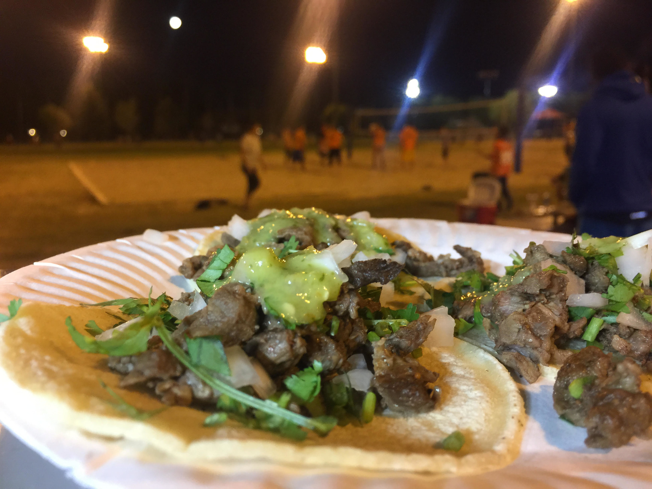 Taco Bar for Sports Event at Sunset Park