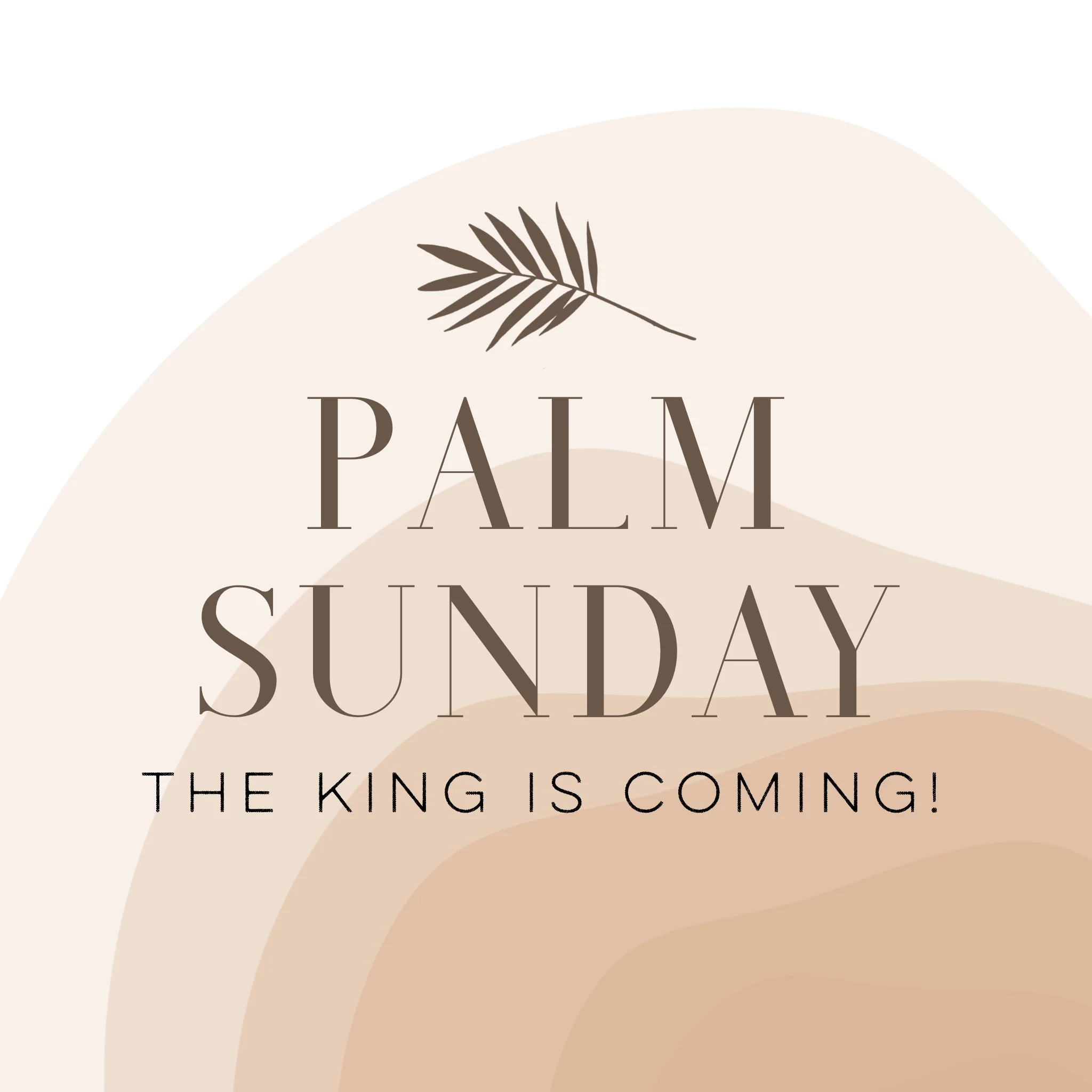 Palm Sunday