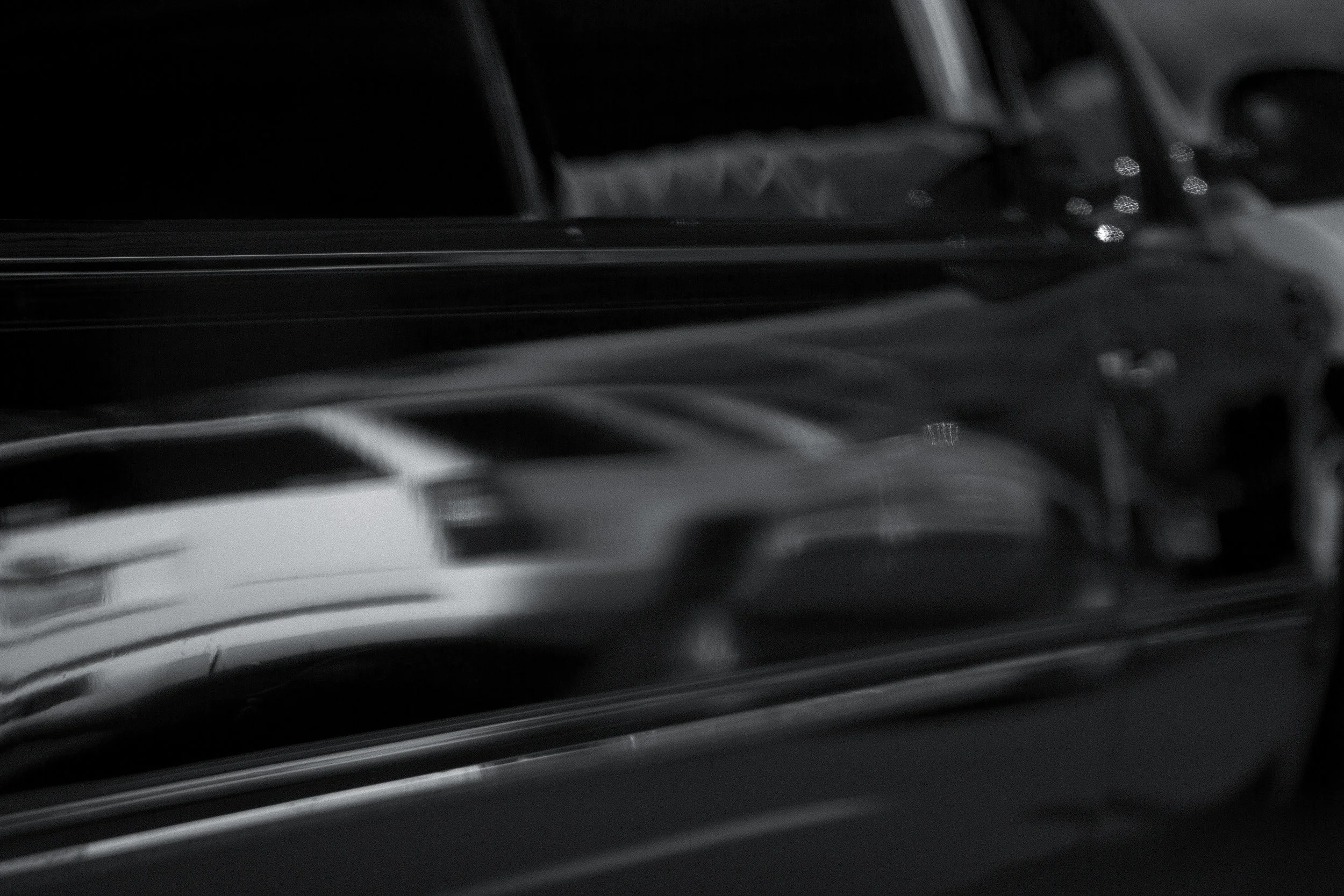 "Reflections of Life on the Road." (From the series "Passage".)