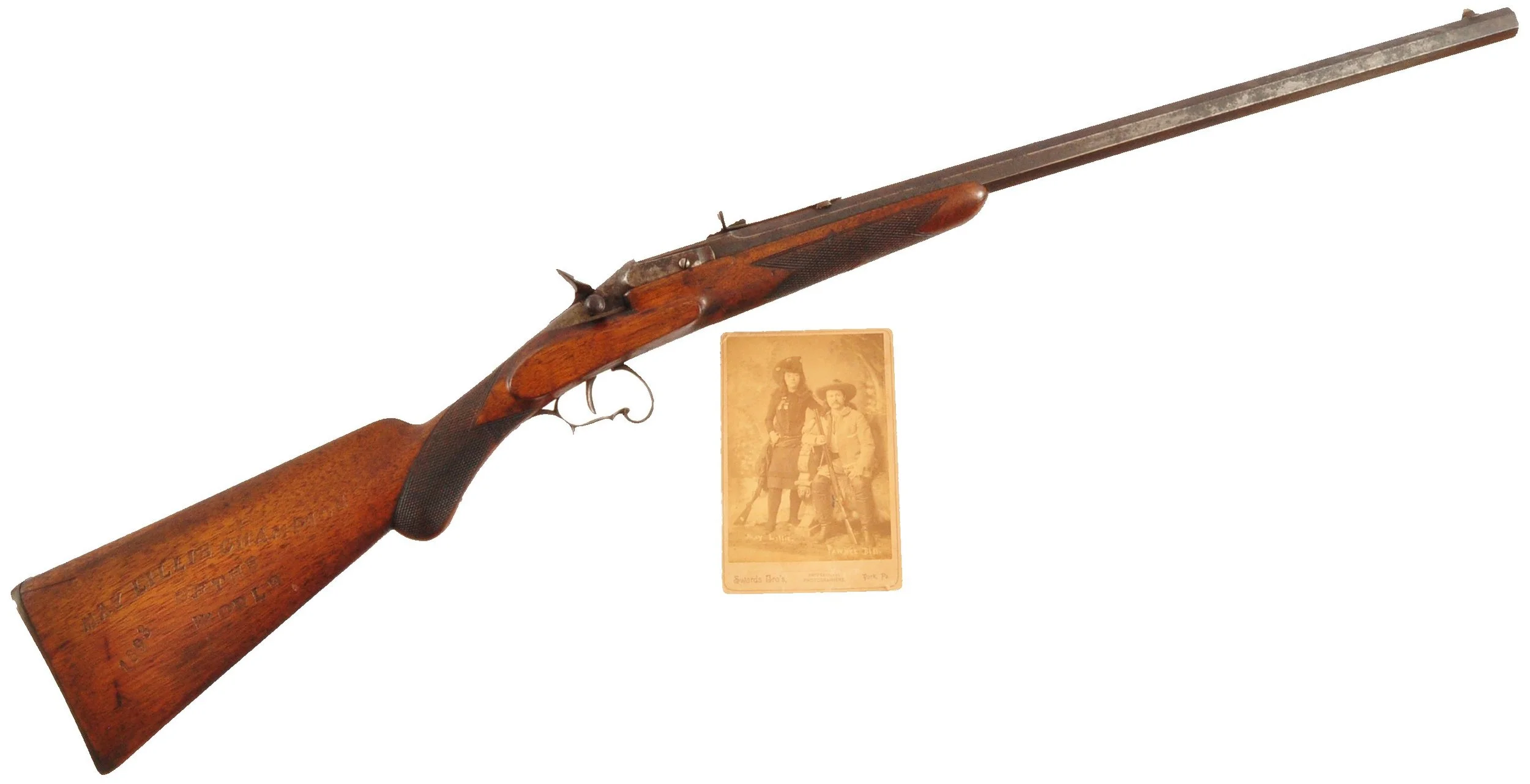 May Lillie's Rifle Pawnee Bill's Wild West Show Sold $5,000