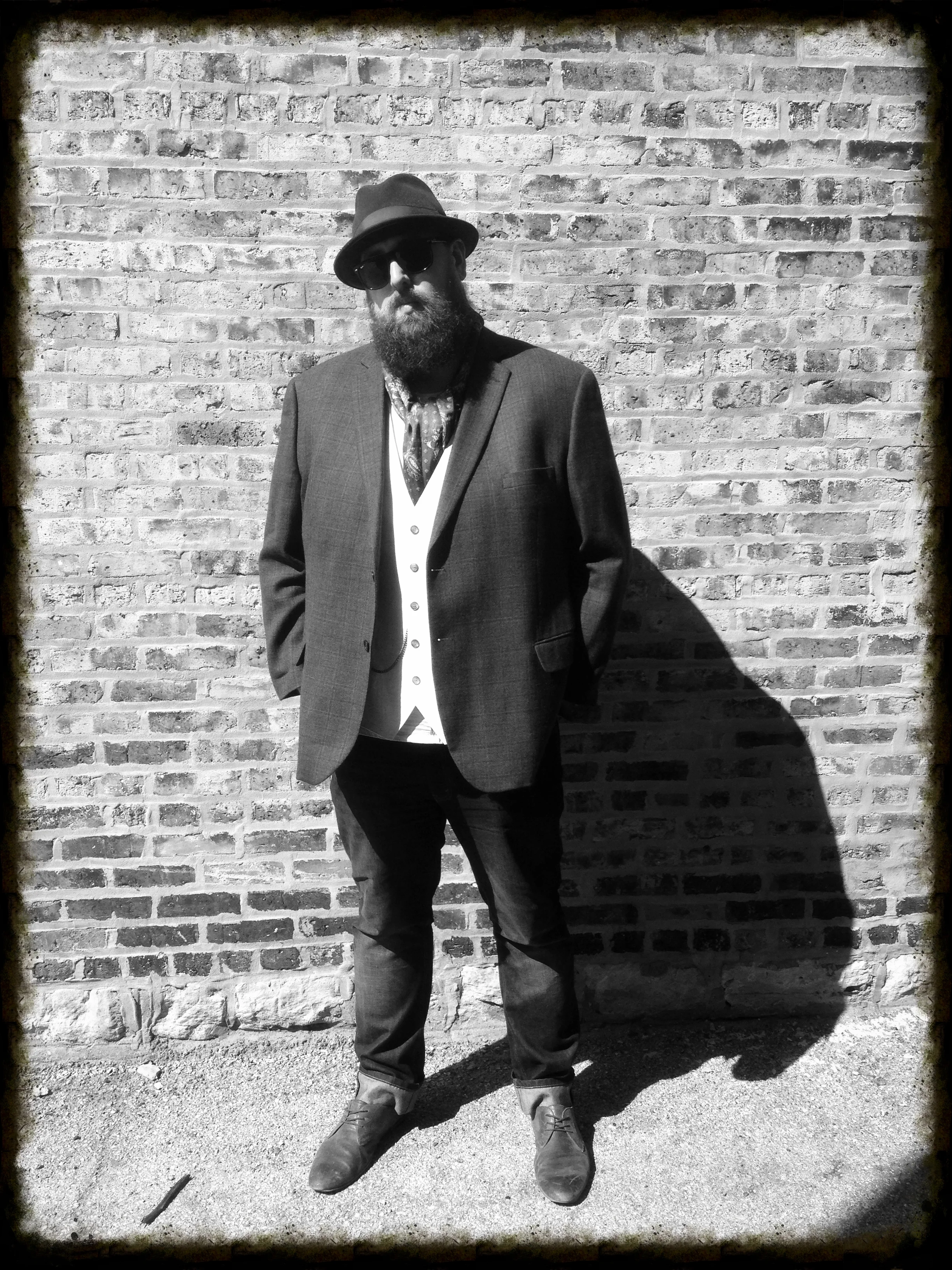 In an alleyway