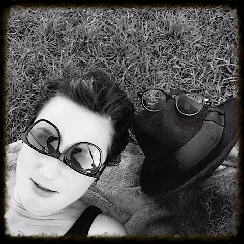 Laying in the grass