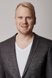 Dominik Ross, Project Manager Photo by Robin Kater, taken at the Hamburg Aviation Conference '17