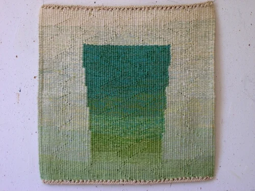 BILDVÄV nr 8 eget utförande 45x46cm 1969
