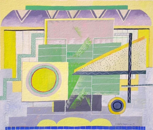 CITRONKLANGER gouache 21x18cm 1996