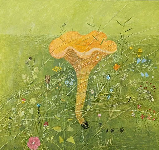  KASTVINDAR   akryl på duk   82×77cm   2026 