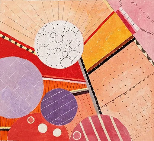  JIGG  gouache på papper  21×19cm  2026 